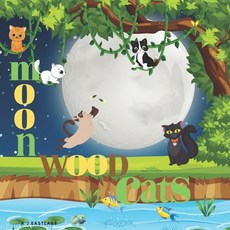(英文圖書)Moon Wood Cats 平裝版, Independently Published, 英文