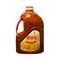 鑫山辣椒醬，道地台灣風味，香辣夠勁，大容量包裝, 1個, 2.4L