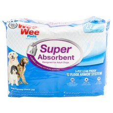 four paws 寵物犬防漏尿布墊, 22件, 22件