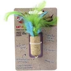 Ethical Products inc Cat Burnett 軟木貓玩具 12.7cm, 1個, 隨機發貨