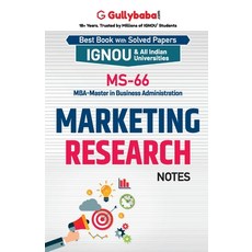 (英文圖書) MS-66 Marketing Research 平裝版, Gullybaba Publishing House ..., 英文