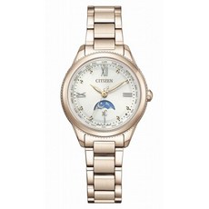 CITIZEN XC Daichi系列Eco-Drive電波女款金屬手錶 EE1004-57A