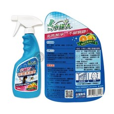 小綠人 小蘇打 玻璃清潔劑 500ml, 詳見包裝, 詳見包裝, 小蘇打【玻璃】清潔劑500ml