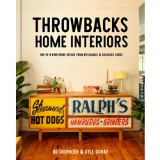 (英文圖書) Throwbacks Home Interiors: One of a Kind Home Design from Reclaimed and Salvaged Goods 精裝版, Clarkson Potter Publishers, 英文