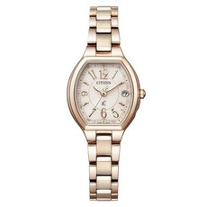 CITIZEN XC Happy Flight Eco-Drive Radio女款金屬腕錶 ES9365-54W