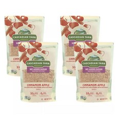 Cascadian Farm 全麥燕麥棗粉蘋果與肉桂格蘭諾拉麥片, 311g