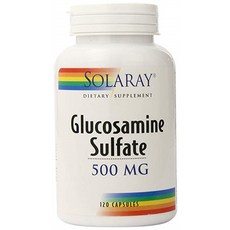 SOLARAY Glucosamine Sulfate補充膠囊 500mg, 1個, 120 件