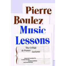 (英文書) Music Lessons： The Collège de France Lectures 平裝版, 芝加哥大學出版社, 英文
