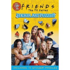(英文圖書) Friends Sticker Art Puzzles 平裝版, Thunder Bay Press, 英文