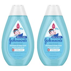 Johnson's 嬌生 活力清新洗髮沐浴露, 400ml, 2瓶