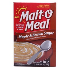 MaltOMeal 熱麥片 楓糖+紅糖風味, 1盒, 793g
