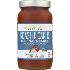 原始廚房鱷梨油烤大蒜番茄醬無麩質, 1個, 680g