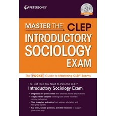 (英文圖書) Master The(tm) Clep(r) Introductory Sociology Exam 平裝版, Peterson's, 英文