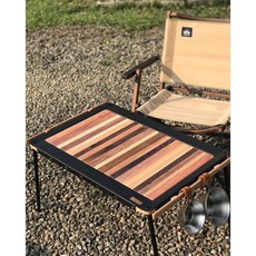 cAmP33 經典工業風AIR桌 IGT單位實木摺疊桌, 木紋色