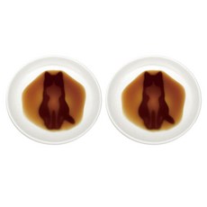 ARTHA 凹凸醬油碟, 2個, 坐姿圖