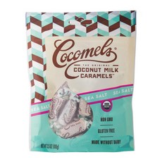 COCOMELS 糖果 椰奶海鹽焦糖味 無麩質, 1袋, 100g