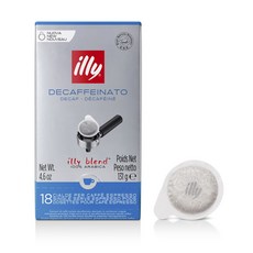 illy 意利 低咖啡因單份濃縮咖啡膠囊, 131g, 18入, 1個