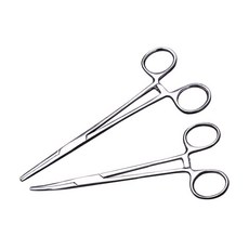 釣魚專用不銹鋼取鉤鉗 不銹鋼止血鉗 寵物拔耳毛鉗 14cm彎頭直頭 手術鉗 釣魚取鉤