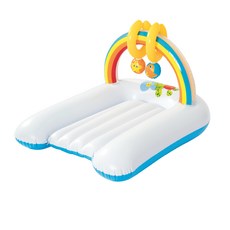 Bestway 寶寶健力架遊戲墊52241 充氣式嬰兒玩具 互動式遊戲墊, 混合顏色