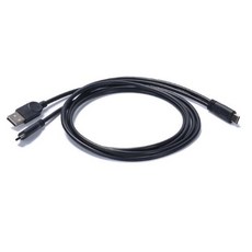 【勁祥科技】Type-C公轉Type-C公+USB公二合一OTG帶IC卡直播線可充電PD10W轉接線, 黑, 10個, 100cm