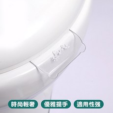 Fighting 小熊馬桶提蓋器, 白