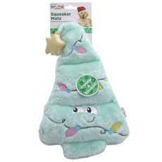 outward hound 聖誕樹造型絨毛寵物玩具 M號, 1個, 混色