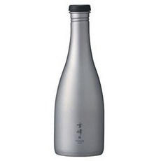 snow peak 雪諾必克 單層鈦金屬清酒瓶, 1個