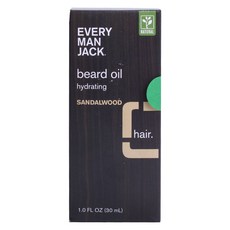 EVERY MAN JACK 檀香鬍鬚油, 1個, 30毫升