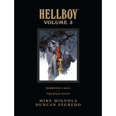 (英文圖書) Hellboy Library Edition Volume 5: Darkness Calls and the Wild Hunt 精裝版, Dark Horse Books, 英文