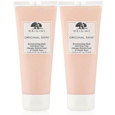 ORIGINS 品木宣言 Original Skin Retexturizing面膜 含玫瑰泥 75ml, 2個, 1個