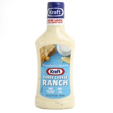 Kraft 卡夫 卡夫三奶酪牧場, 1個, 473ml