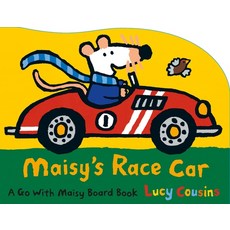 (英文圖書)Maisy's Race Car: A Go with Maisy Board Book (a Car-Shaped Board Book about Ma... Board Books, Candlewick Press (MA), 英文, 硬頁書