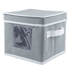 DESIGN IMPORTS 餐具收納碟 廚房收納籃/籃子, 灰色