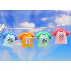 IWAKO 造型橡皮擦-可愛T卹系列 日本製, 綠T恤, 綠T恤, 1個