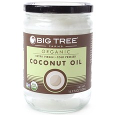 BIG TREE FARMS 特級初榨冷壓椰子油, 1個, 500ml