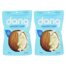 dang 烘焙少鹽椰子脆片, 2包, 90g