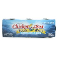 Chicken of the Sea solid white鮪魚罐頭, 3入, 85g