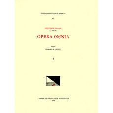 (英文圖書) CMM 65 Heinrich Isaac (Ca. 1450-1517) Opera Omnia Edited by Edward R. Lerner. Vol. I [Alter... 平裝版, American Institute of Music..., 英文