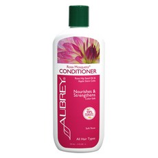 AUBREY ORGANICS 羅莎蚊子護髮素, 325ml, 1個