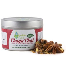 MountainMels 白樺茸香料茶 無咖啡因, 1個, 56.5克