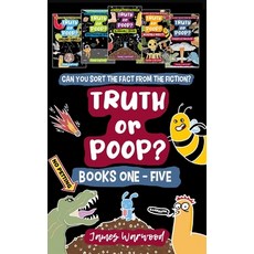 (英文圖書)Truth or Poop? Books 1 - 5: the true or false quiz book series for the whole family 平裝版, Curious Squirrel Press, 英文