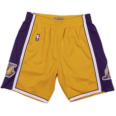 mitchell & ness 洛杉磯湖人隊NBA Swingman短款籃球服下裝