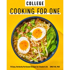 College Cooking for One: 75 Easy Perfectly Portioned Recipes for Student Life 平裝版, Rockridge Press, 英文