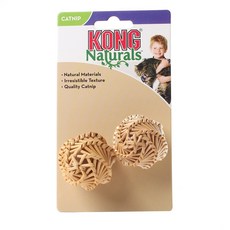 KONG 貓薄荷玩具球, 2件, 單色