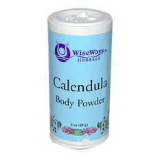 Wiseways Herbals 金盞花身體粉, 1個, 85克