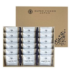 SuperFoodJapan 濃濃黑芝麻貓舌餅 18個入, 1個, 220g