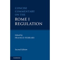 (英文圖書) Concise Commentary on the Rome I Regulation 精裝版, Cambridge University Press, 英文