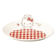 Sanrio 三麗鷗 廚師造型義大利麵盤, 1個, Hello Kitty