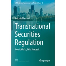 (英文圖書) Transnational Securities Regulation: How It Works Who Shapes It 平裝版, Springer, 英文