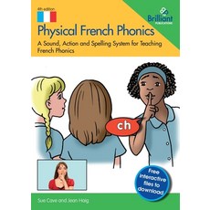(英文圖書) Physical French Phonics: A Sound Action and Spelling System for Teaching Frenc... 平裝版, Brilliant Publications, 英文